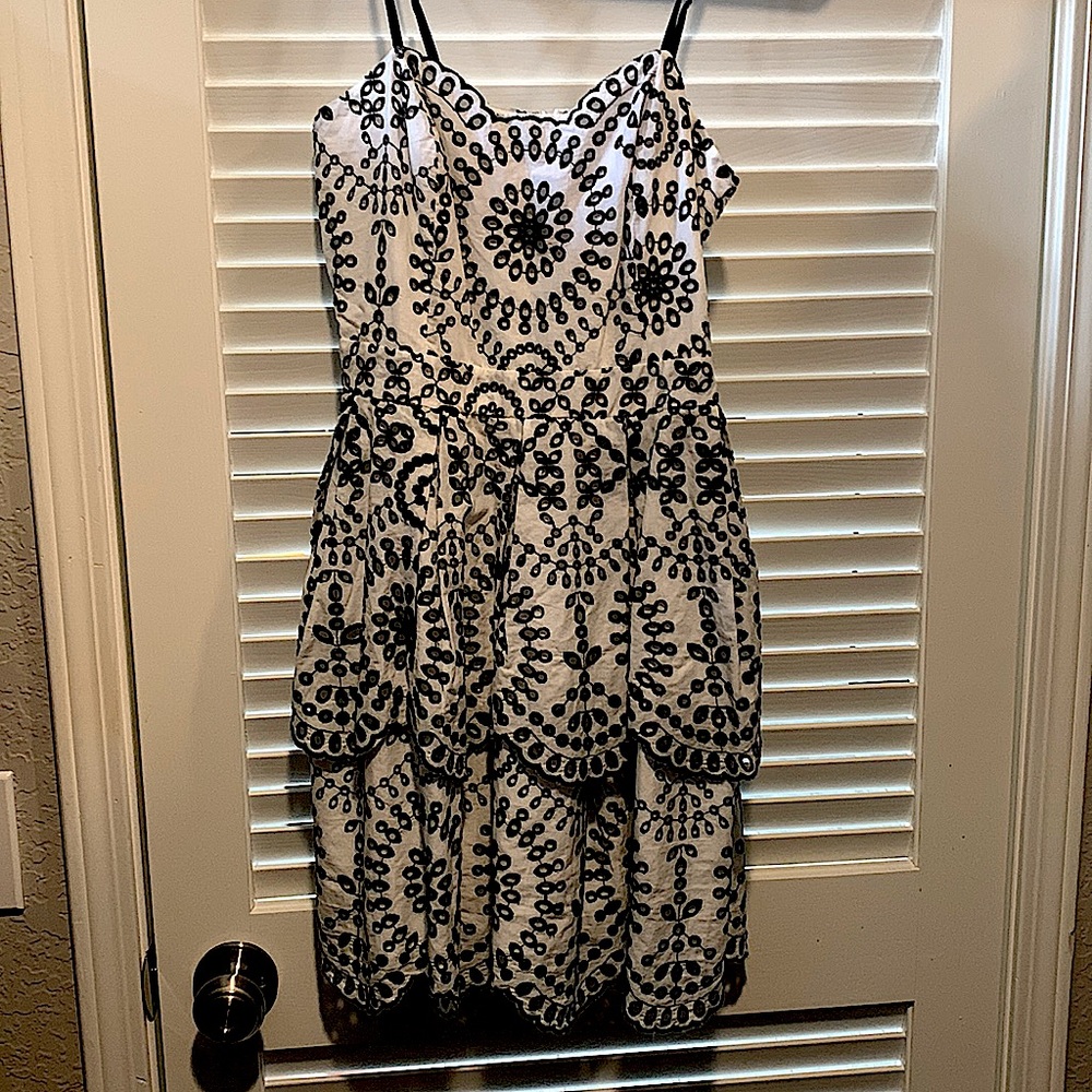Black & White cocktail dress